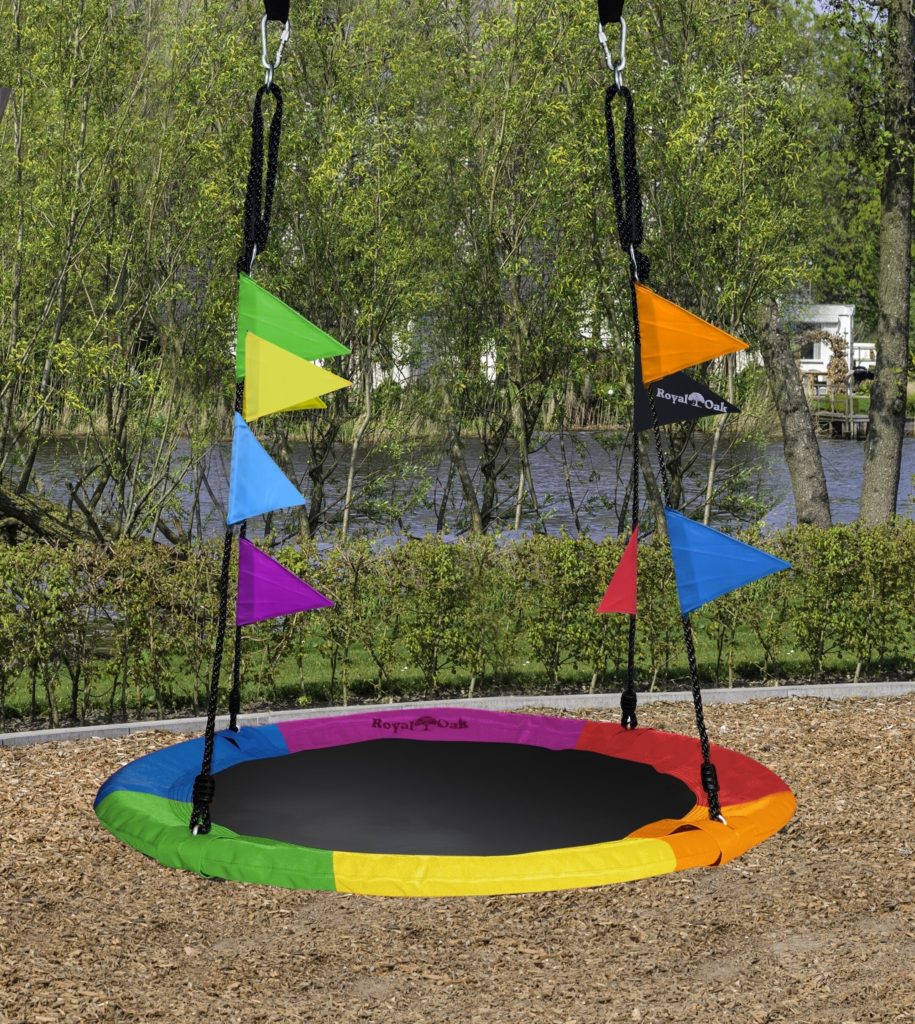 Giant-Saucer-Toddler-Swings-set-by Royal-Oak